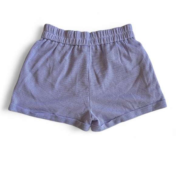 Umgee USA‎ Lilac High Waisted Pleated Dress Shorts, size M, elastic waist - Picture 2 of 13